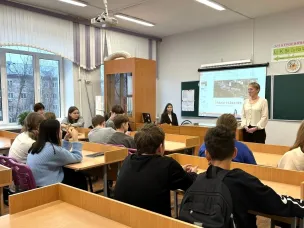 Встреча с представителями администрации в школе № 9 г. Кулебаки